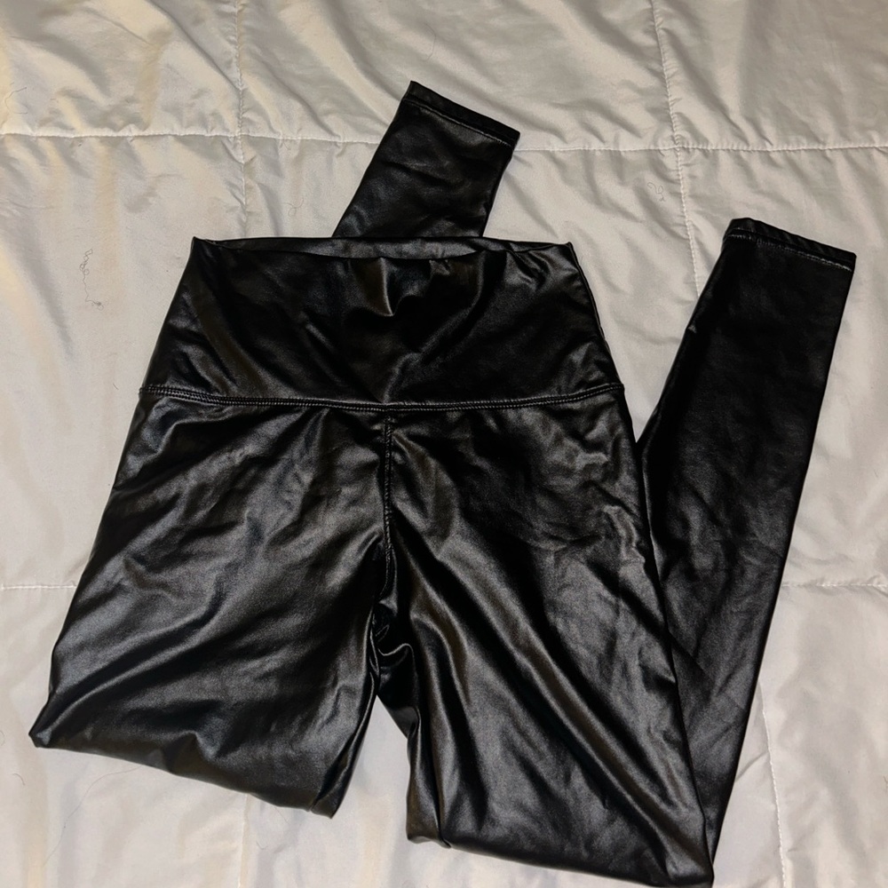 Pleather leggings
